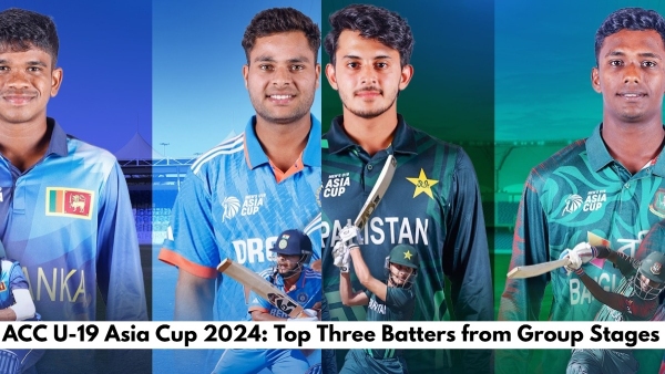 Top three batters in U19 Asia Cup 2024
