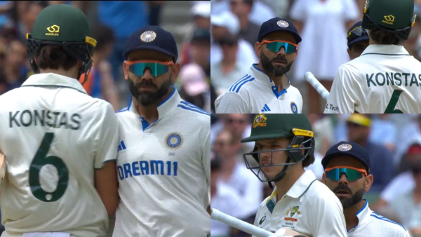 Virat Kohli Sam Konstas India vs Australia