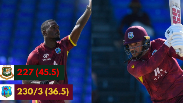 West Indies vs Bangladesh 2nd ODI