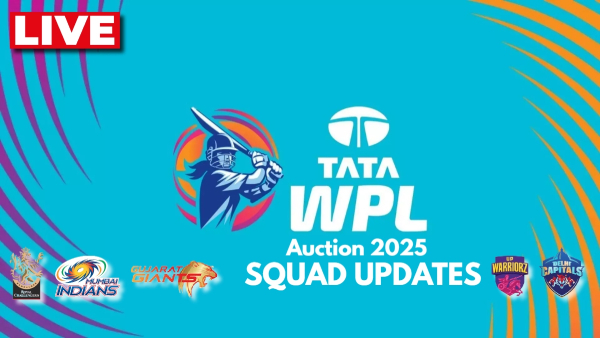 WPL Auction 2025 Live Squad Updates