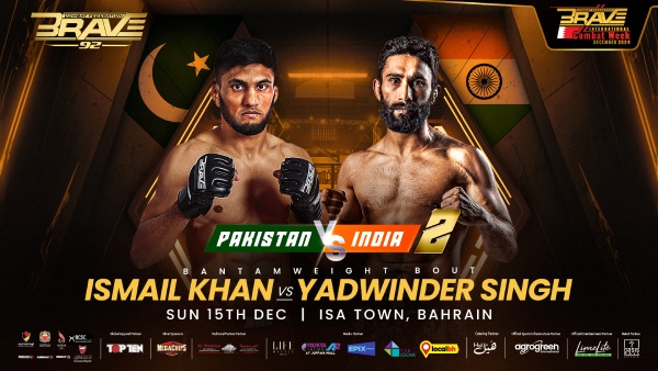 Yadwinder Singh takes on Ismail Khan as India vs Pakistan takes centre stage in Brave CF 92