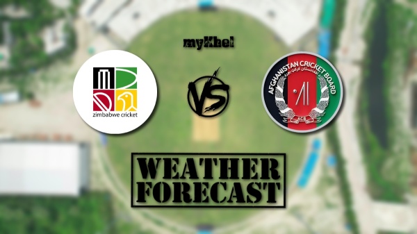 Zimbabwe vs Afghanistan Weather Report 1st ODI Harare Weather Forecast on December 17
