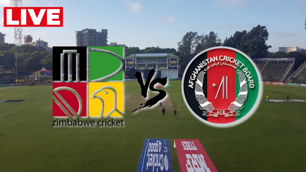 Zimbabwe vs Afghanistan Live Score  1st ODI