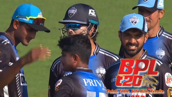 Bangladesh Premier League Points Table 2025