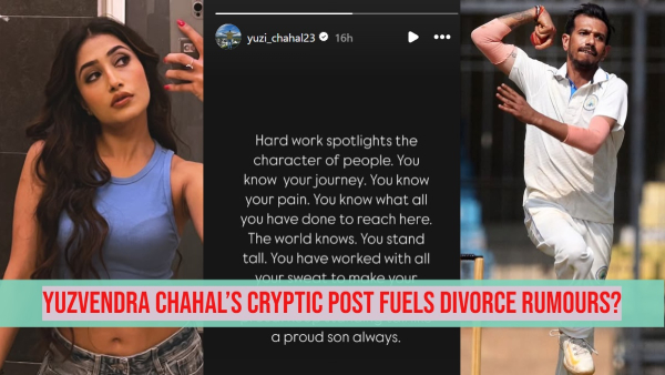 Yuzvendra Chahal shares cryptic story amid divorce rumours Images Courtesy Instagram official handle of Dhanashree Verma and Chahal