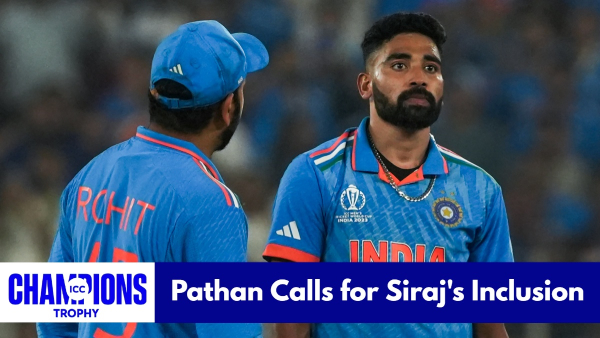 Champions Trophy 2025 India Mohammed Siraj