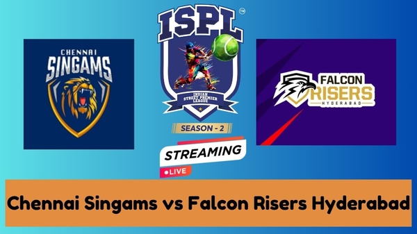 Chennai Singams vs Falcon Risers Hyderabad
