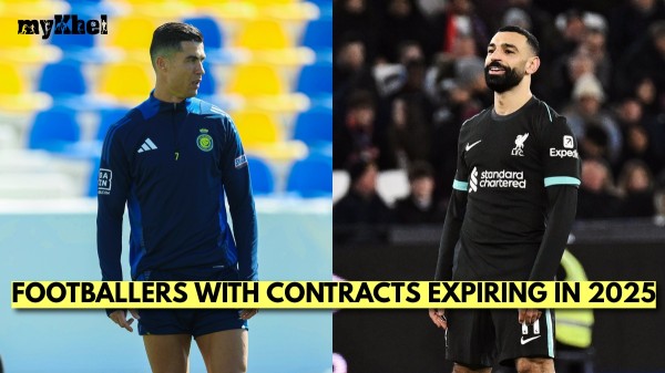 Cristiano Ronaldo to Mohamed Salah Top 11 Footballers With Contracts Set to Expire in 2025