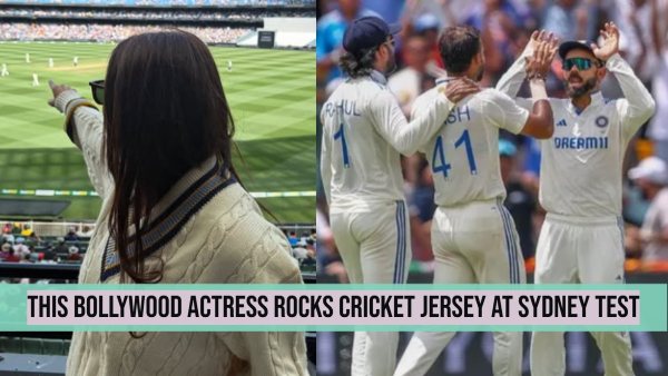 Neha Dupia sports Indian cricketer s jersey in Sydney Test Image Instagram PTI