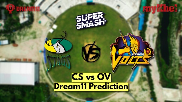 CS vs OV Dream11 Prediction Super Smash Central Stags vs Otago Volts Fantasy XI Captain and Vice-Choices Match 12