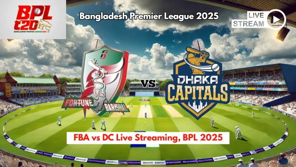 FBA vs DC Live Streaming FBA vs DC Live Streaming