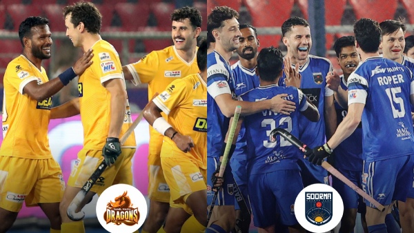 Soorma Hockey Club and Tamil Nadu Dragons finalize Semi-Final berths Image Courtesy HIL X Handle