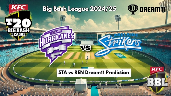 Hobart Hurricanes vs Adelaide Strikers Dream11 Prediction