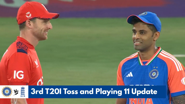 India vs England 3rd T20I Toss and Playing 11