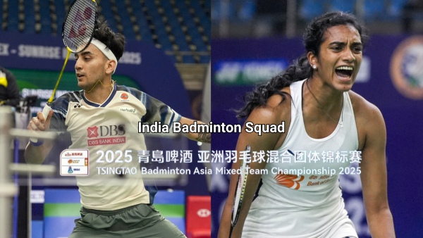 India squad for Badminton Asia Mixed Team Championships 2025