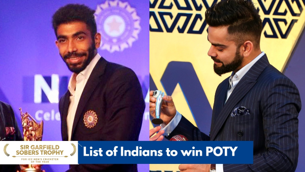 Indian players to win ICC Men s Cricketer of the Year