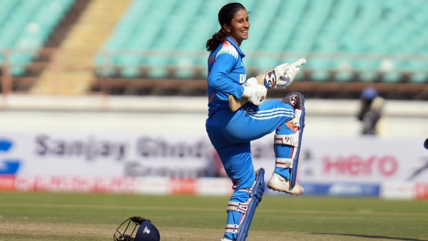 Jemimah Rodrigues celebrates after her maiden international century Image Courtsey BCCI Women X Handle