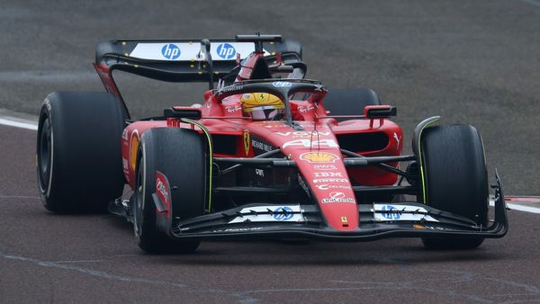 Hamilton Tests Ferrari Ahead of F1 Season