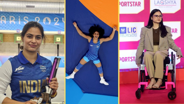 Manu Bhaker Vinesh Phogat Avani Lekhara Nominated for BBC Sportswoman of the Year