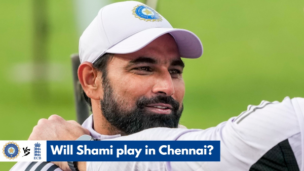 Mohammed Shami India vs England Chennai