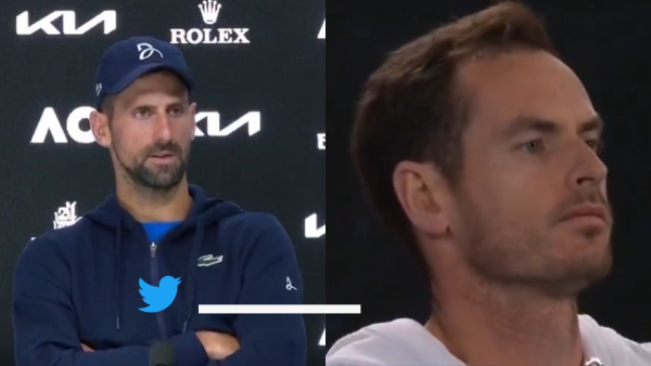 Novak Djokovic Andy Murray Australian Open 2025