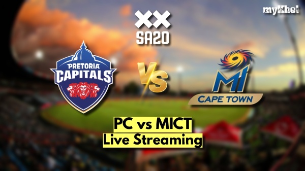 PC vs MICT Live Streaming SA20 2025 Pretoria Capitals vs MI Cape Town Live Telecast in India Bangladesh South Africa UK More