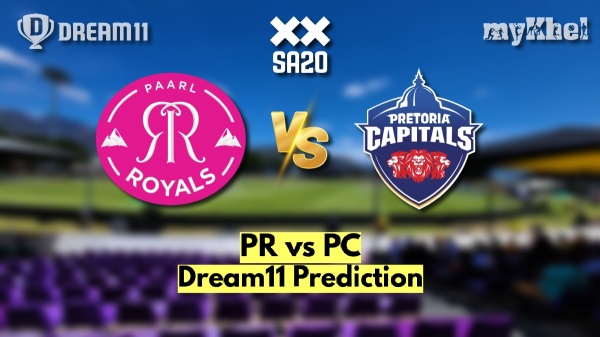 PR vs PC Dream11 Prediction SA20 2025 Paarl Royals vs Pretoria Capitals Fantasy XI Captain amp amp Vice-Captain Choices Match 20