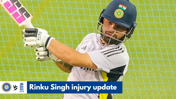 India vs England Rinku Singh Injury Update