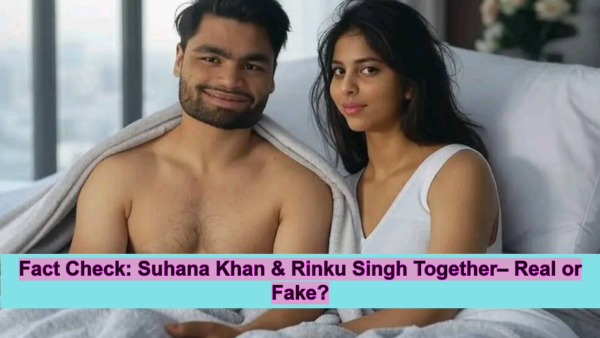 Suhana Khan Rinku Singh images fact check