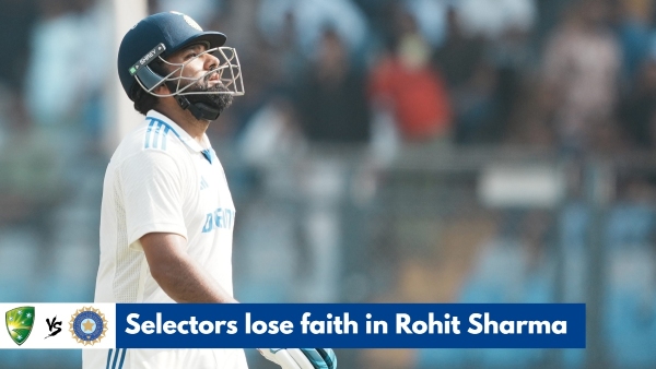 Rohit Sharma dropped from Test team
