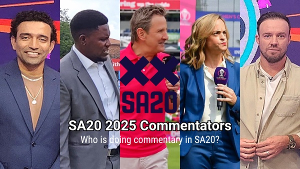 SA20 2025 Commentators List