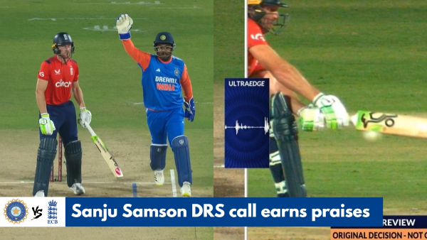 Sanju Samson wicketkeeping India vs England