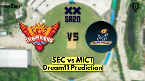 SEC vs MICT Dream11 Prediction SA20 2025 Sunrisers Eastern Cape vs MI Cape Town Fantasy XI Captain and Vice-Choices Match 1 SEC vs MICT Dream11 Prediction SA20 2025 Sunrisers Eastern Cape vs MI Cape Town Fantasy XI Captain and Vice-Choices Match 1