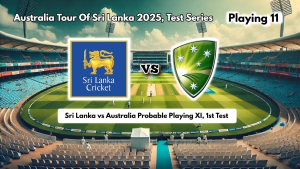 SL vs AUS Playing 11