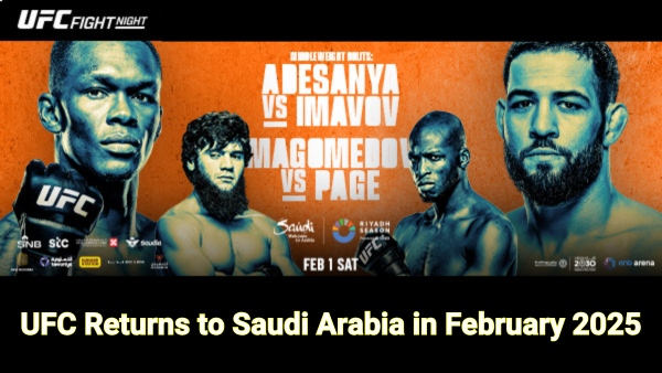 UFC Riyadh 2025 tickets on sale