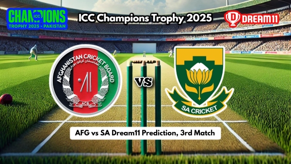 AFG vs SA Dream11 Prediction AFG vs SA Dream11 Prediction