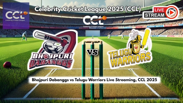 Bhojpuri Dabanggs vs Telugu Warriors Live Telecast