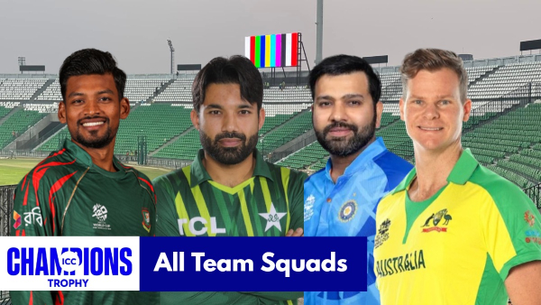 Champions Trophy 2025 Full Squads Champions Trophy 2025 Full Squads