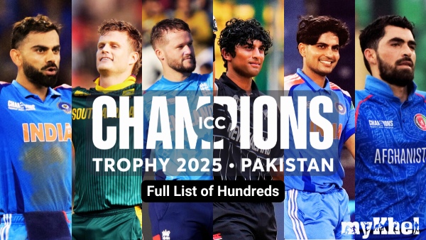 Champions Trophy 2025 Hundreds List