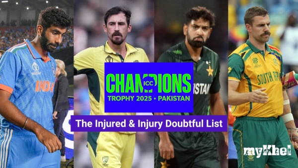 Champions Trophy 2025 Injured List