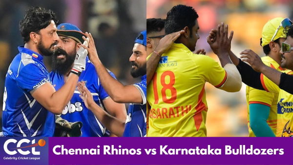 CCL 2025 Chennai Rhinos Karnataka Bulldozers