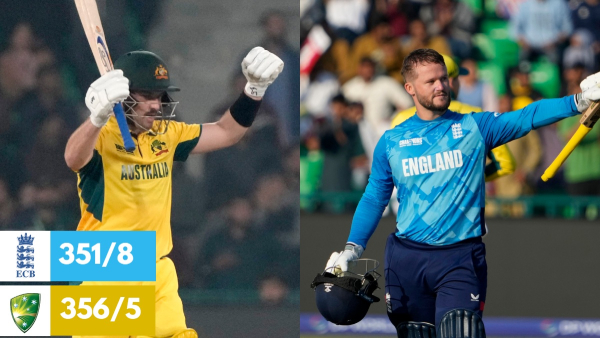 Champions Trophy 2025 England vs Australia