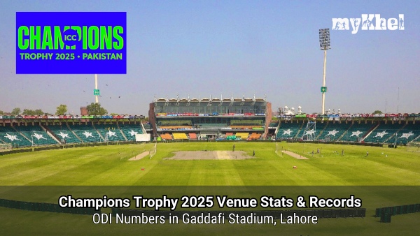 Gaddafi Stadium ODI Stats and Records