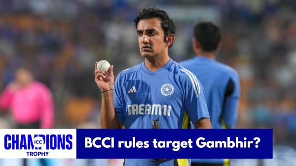 Gautam Gambhir bcci champions trophy 2025