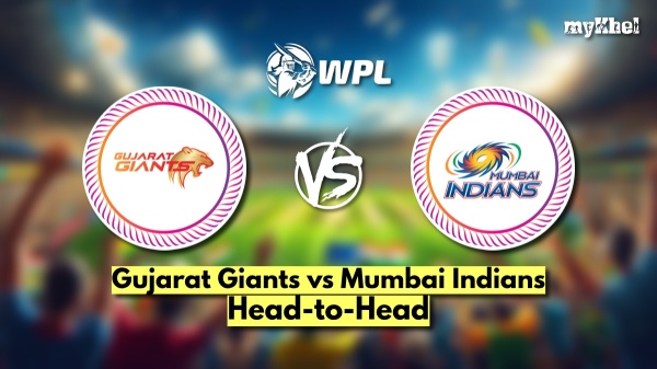 Gujarat Giants vs Mumbai Indians Women Head to Head WPL 2025 GG-W vs MI-W Stats amp amp Records at Kotambi Stadium Vadodara