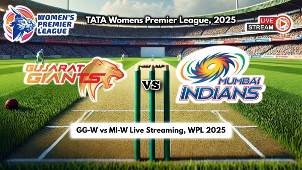 Gujarat Giants vs Mumbai Indians Women Live Streaming