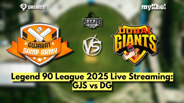 Legend 90 League 2025 Live Streaming When amp amp How to Watch GJS amp amp DG Live Telecast on TV and Online