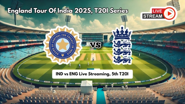IND vs ENG 5th T20I Live Streaming and telecast details