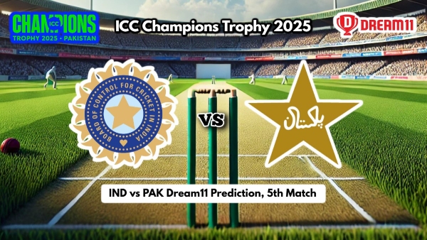 IND vs PAK Dream11 Prediction