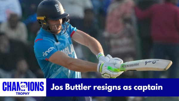 Jos Buttler resignation England captaincy Champions Trophy 2025